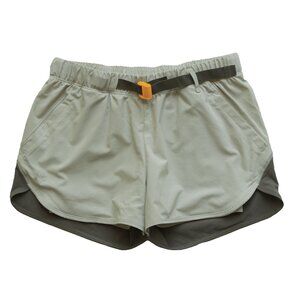 Under Armour Terrain Short 2 in 1 Grey Lightweight Gym Workout Buckle Athletic